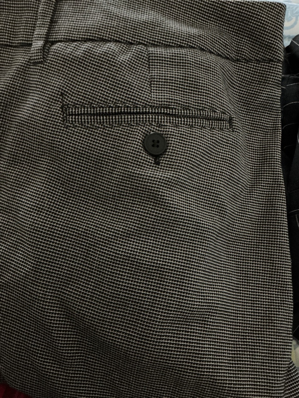 New York and company vintage NWOT trouser pants straight leg herringbone